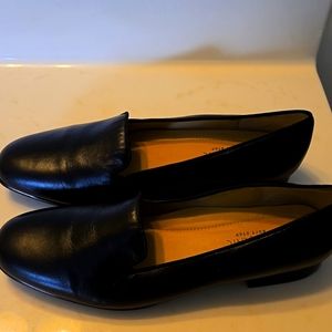 Ladies black loafer